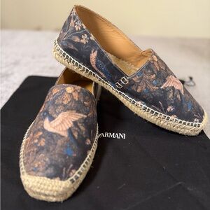 Emporio Armani Men’s Espadrilles EU 40 / US 7 New w/ Dust Bags
